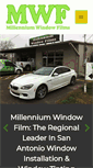 Mobile Screenshot of millenniumwindowfilms.com